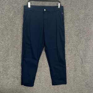 Lululemon Mens Commission Pants‎ Navy Blue Size 32x26 Casual Commute
